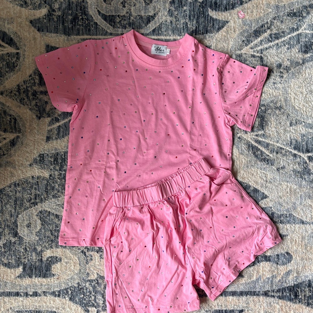 Rainbow Gem Short Set